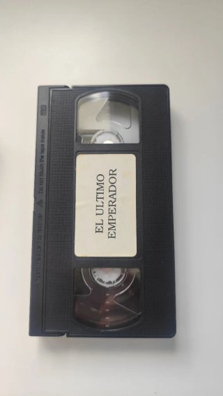 VHS El Último Emperador - 9 Oscars