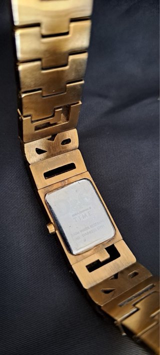 Orologio D&G donna oro e zirconi