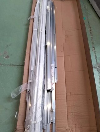 Invernadero de policarbonato y aluminio 3,63 m2