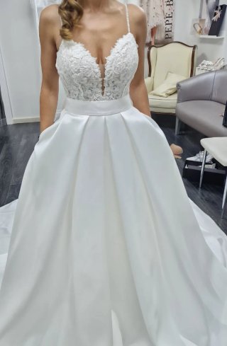 Vestido de Novia Blanco 2 looks