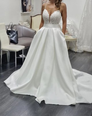 Vestido de Novia Blanco 2 looks