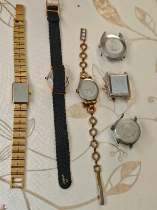 Lote 5 Relojes Mujer