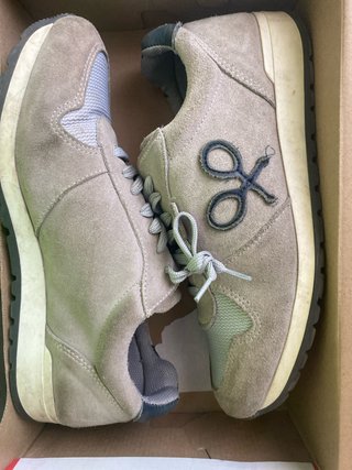 Zapatos Silbon Talla 41 Beige/Gris
