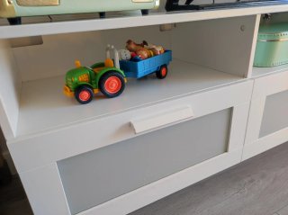 Mueble TV IKEA BRIMNES Blanco