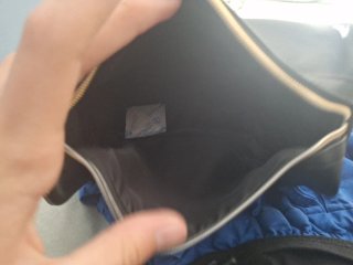Pochette Azzaro nera