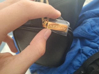 Pochette Azzaro nera
