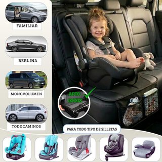 Protector Asiento Coche ISOFIX Antideslizante