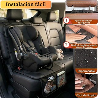 Protector Asiento Coche ISOFIX Antideslizante