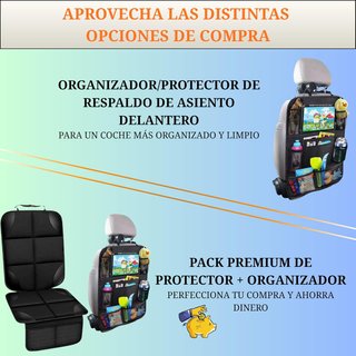 Protector Asiento Coche ISOFIX Antideslizante