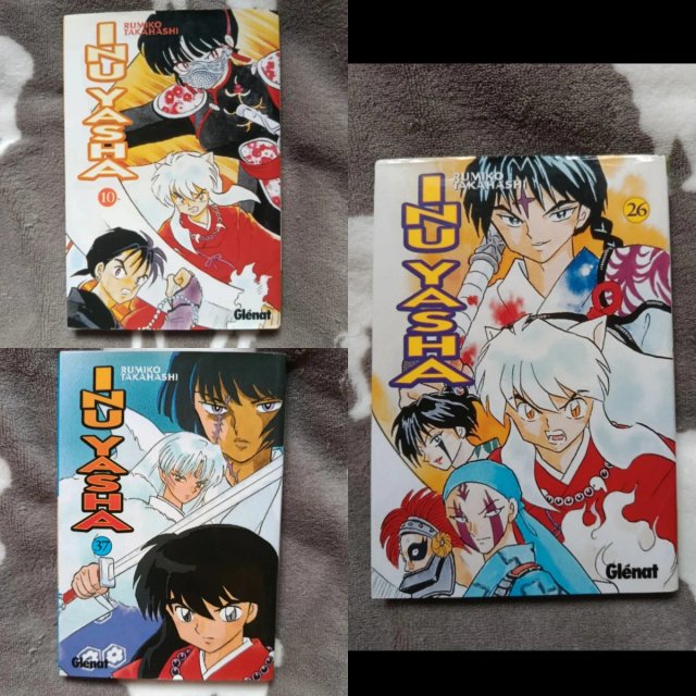 Tomos 10, 26 y 37 InuYasha