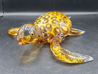 Figura Tortuga Cristal Murano Firmada