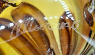 Figura Tortuga Cristal Murano Firmada