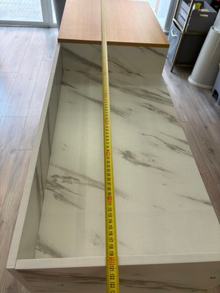 Mostrador de recepción moderno