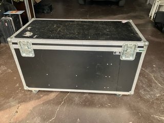 Flightcase baúl con compartimentos