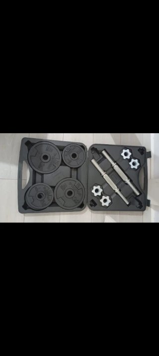 Kit Mancuernas Corength 2 Barras 12 Pesas