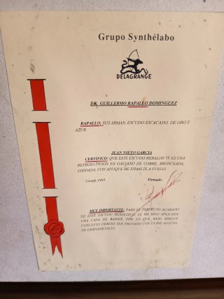 Metopa heráldica Rapallo