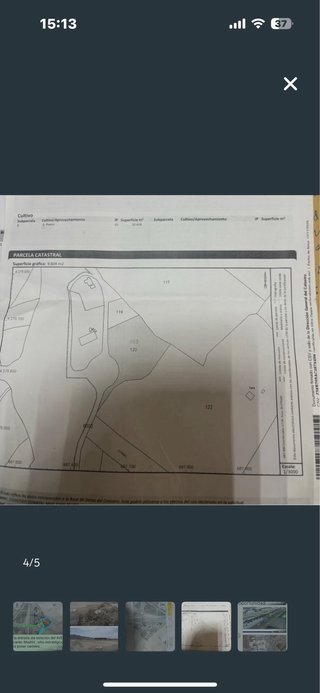 Vendo parcela de 10340 m en poligono de villena