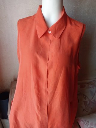 Camicia aperta in seta - Benetton