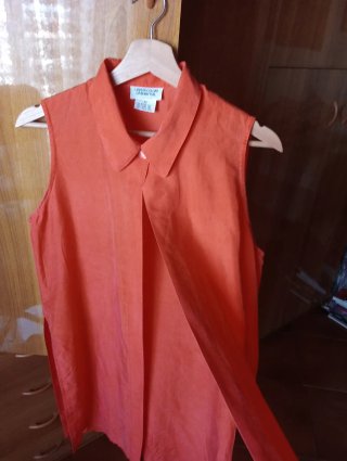 Camicia aperta in seta - Benetton