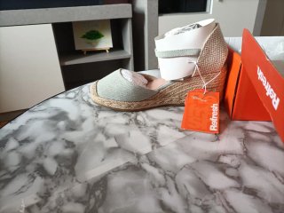 Zapatillas Refresh para chicas color verde oliva