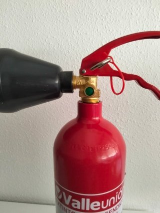 Extintor CO2 Valle-Unión 2kg