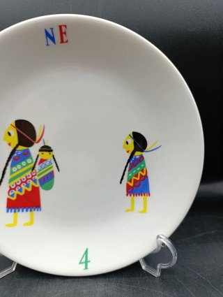 Plato infantil porcelana Castro