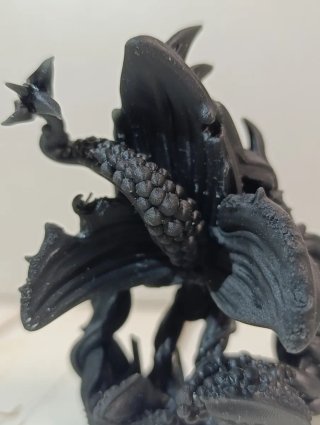 Fiore Corrotto miniatura D&D Resina