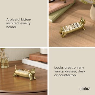 Umbra porta anillos gato diseño original