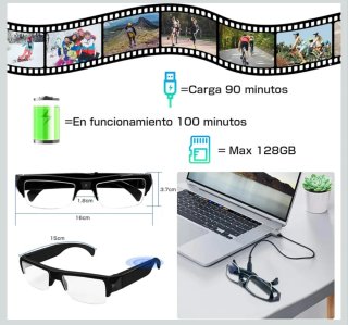 Gafas Espía Cámara Oculta nuevas a estrenar