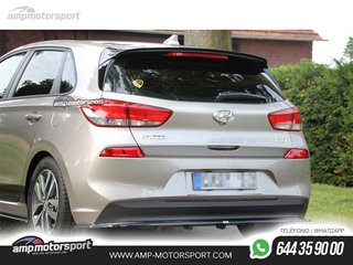 AÑADIDO DE DIFUSOR HYUNDAI I30 2017-- NEGRO MATE