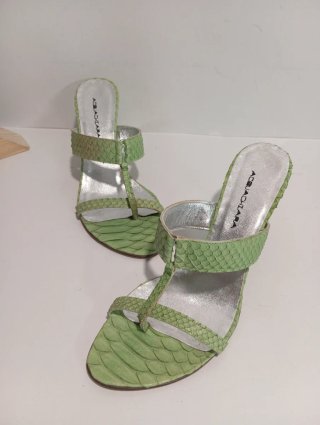 Sandali infradito donna nuovi in vera pelle