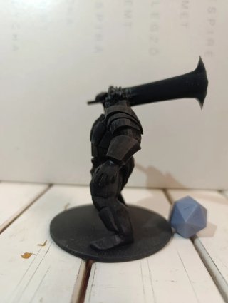 Miniatura Gigante di Fuoco D&D Resina