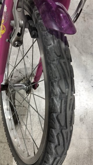 Bicicleta infantil 20” morada
