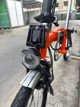 Bicicleta Brompton M6L Naranja