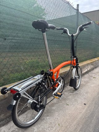 Bicicleta Brompton M6L Naranja