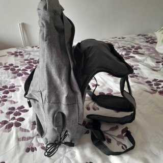 Mochila Inteligente Negra y Gris