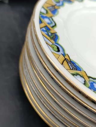 Juego de postre porcelana Limoges