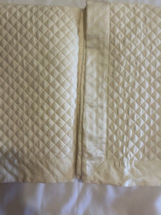 2 Fundas de Almohada Satén Beige