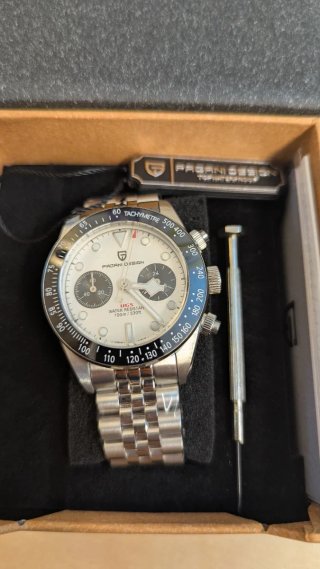 Reloj PAGANI DESIGN PD1718 Cronógrafo Blanco