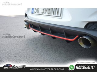 DIFUSOR TRASERO HYUNDAI I30 N 2017-- LOOK CARBONO