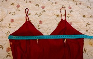 Vestido rojo fiesta talla S