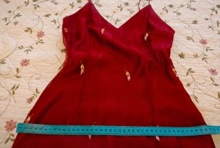 Vestido rojo fiesta talla S