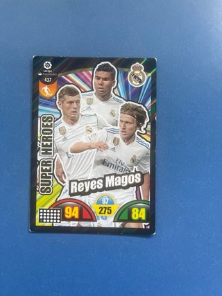 Cromo Reyes Magos Madrid 17/18