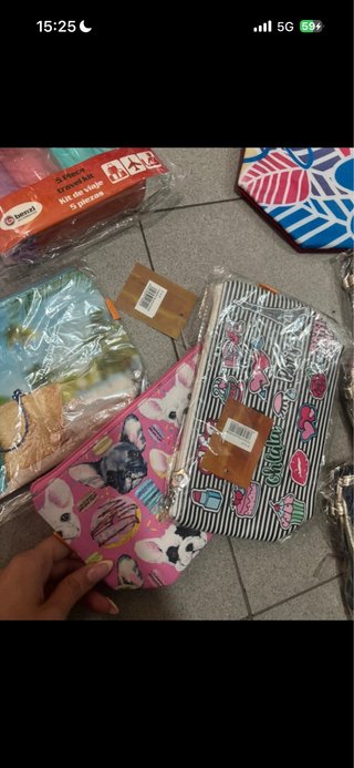 pack 3 piezas para viaje a elegir
