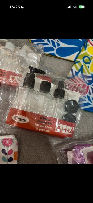 pack 3 piezas para viaje a elegir