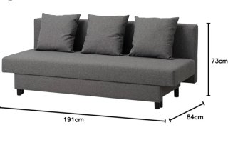 Sofá-cama Ikea ASARUM 3 plazas