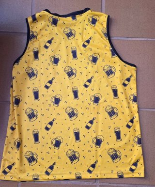 Camiseta tirantes XL con estampado de cerveza