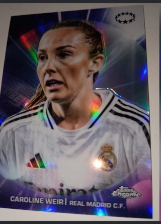 Cromo Caroline Weir Real Madrid C.F.