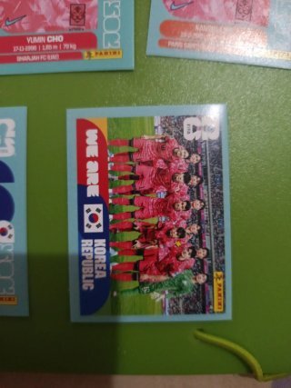 Cromos Panini Mundial 2026 Corea