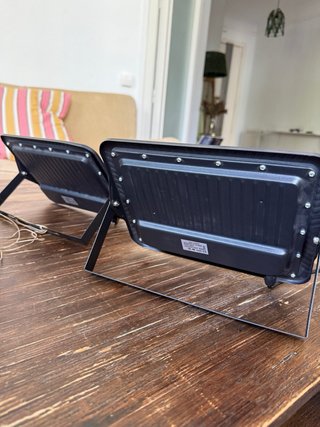 2x Foco LED UV 100W con enchufe